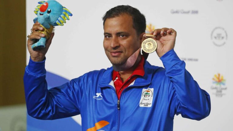 Sanjeev Rajput Claim Pole Position In Men’s 50m Rifle 3 Positions Trials