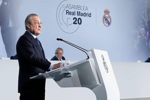 Real Madrid Confirm Florentino Perez Testing Positive For Covid-19