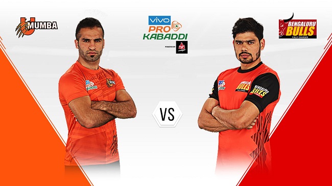 PKL Match 78: U Mumba vs Bengaluru Bulls, Match Preview, Predictions, Starting 7 And Fantasy Team￼