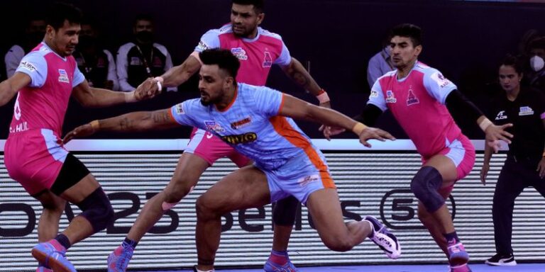 Pro Kabaddi | Maninder Singh’s Bengal Warriors get the better of Tamil Thalaivas