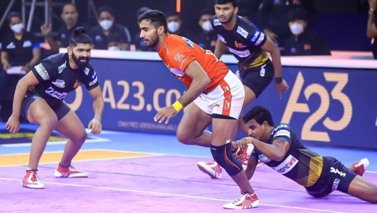 Gujarat Giants Outclass Telugu Titans