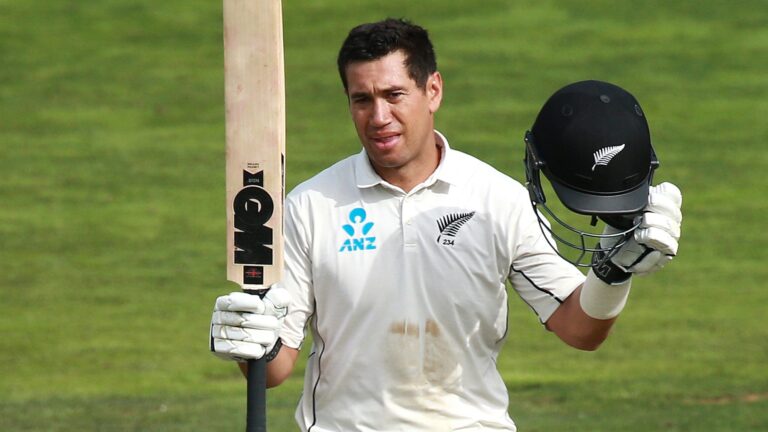 NZ vs BAN |  Ross Taylor ends his career with a wicket as New Zealand beat Bangladesh by an innings and 117 runs