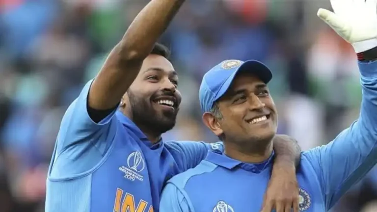 Hardik Pandya remembered MS Dhoni after Ind vs Pak match