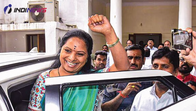 K Kavitha arrested by ED in Delhi liquor policy scam case.