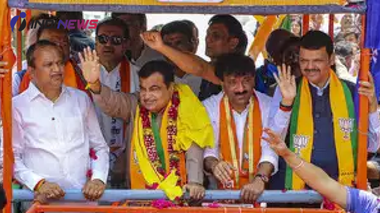 Live updates for the Lok Sabha Election of 2024: Nitin Gadkari makes a roadshow stop in Nagpur